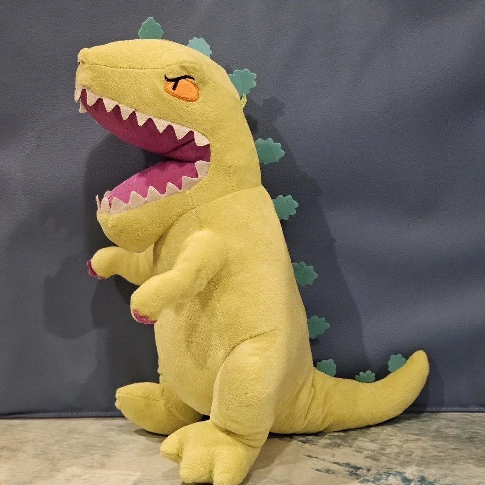 Vintage Rugrats Plush Lot Tommy Angelica 1997 1998 Mattel Reptar 16